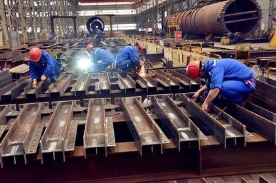 哈空调钢结构首批拆分包装启动